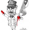 Augusto Pinochet – caricatura