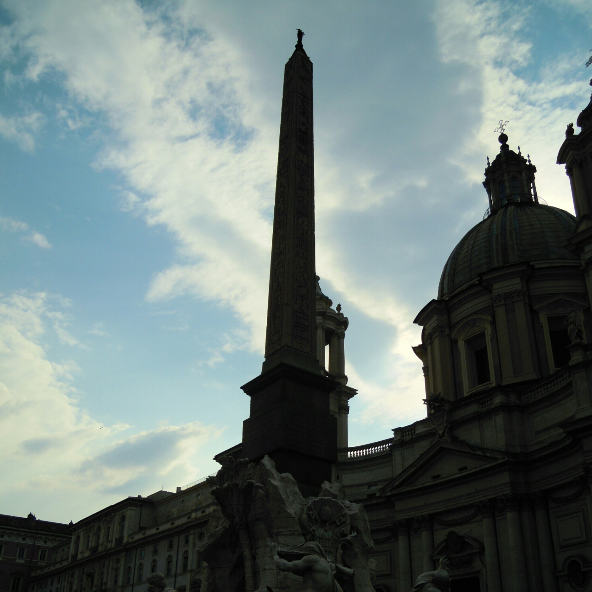 Piazza Navona, sin ángeles ni demonios