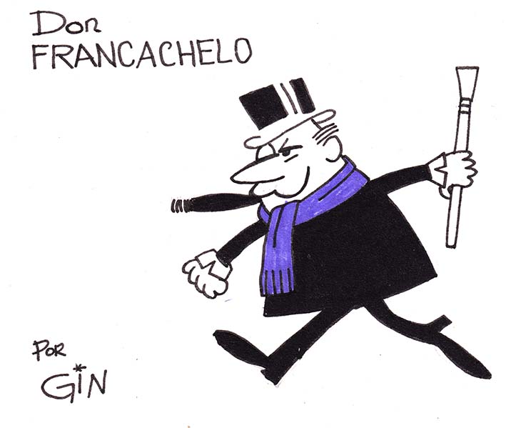 Don Francachelo, un viejo verde que dibujaba Gin (Jorge Ginés)